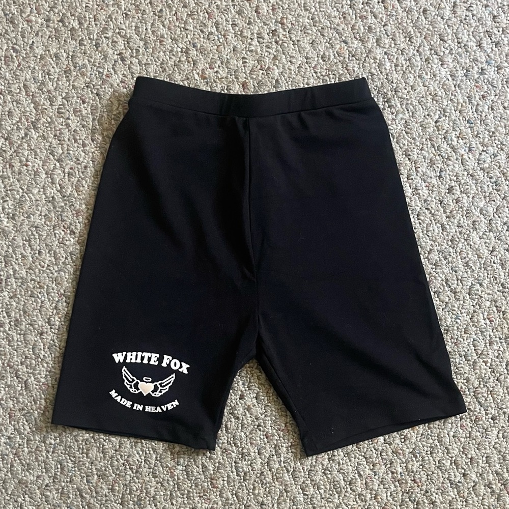 White Fox Boutique “Angel in Disguise” Biker Shorts